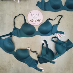 Áo lót Victoria’s Secret không nâng  gọng dẻo dòng Infinity Flex thun lạnh màu xanh ve chai 318216qfz