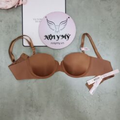 Áo lót Victoria’s Secret nâng nhẹ tháo dây màu nâu caramel 393749n7h