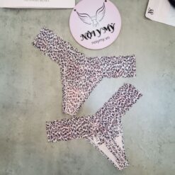 Quần lót Victoria Secret lọt khe ren màu hồng beo 390152qhs