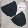 Quần lót Victoria’s Secret nguyên mông lưng cao thun cotton màu đen 415977