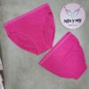 Quần lót Victoria’s Secret nguyên mông lưng cao thun cotton màu hồng 415977