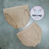 Quần lót Victoria’s Secret nguyên mông lưng cao thun seamless màu da 416002