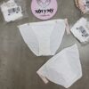 Quần lót Victoria Secret bikini dây điều chỉnh thun lạnh màu trắng 415828qbf
