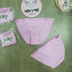 Quần lót Victoria Secret bikini dây điều chỉnh thun lạnh màu tím 415828qfk