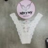Quần lót Victoria Secret nửa mông lưng cao ren màu trắng 417745q9z