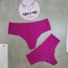 Quần lót Victoria Secret lọt khe không viền màu tím hồng 312784