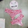 Quần lót Victoria Secret lọt khe không viền màu hồng hoa 416297