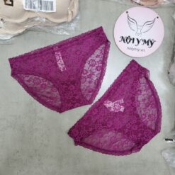 Quần lót Victoria’s Secret bikini ren màu tím 415984qh4