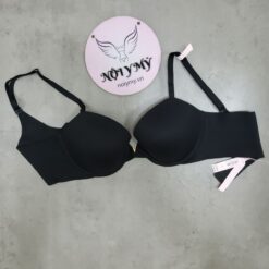 Áo ngực Victoria Secret Dream Angels không nâng mút mỏng thun lạnh màu đen 415814qb4