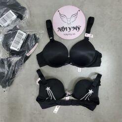 Áo lót Victoria Secret bombshell thun lạnh dây đính đá màu đen 420285qb4