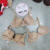 Áo ngực Dream Angels Victoria Secret nâng vừa ren màu da 418490seq