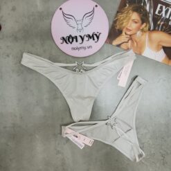 Quần lót Victoria Secret lọt khe dây phối ngôi sao màu xám 420268seq