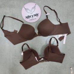 Áo ngực Victoria Secret Love Cloud nâng vừa thun lạnh màu nâu 415813qk2