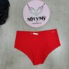 Quần lót Pink nửa mông thun lạnh không viền màu đỏ 27037110