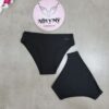 Quần lót Pink nửa mông thun cotton màu đen 414491qb4
