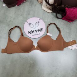 Áo ngực Victoria Secret Dream Angels không nâng mút mỏng thun lạnh màu hồng nude 415814ser