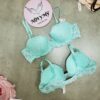 Áo lót Victoria Secret Dream Angels không nâng mút mỏng  ren màu xanh ngọc 419871qcz