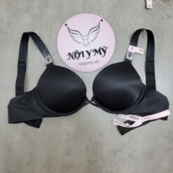 Áo lót Victoria Secret bombshell thun lạnh dây đính đá màu đen 421998qb4