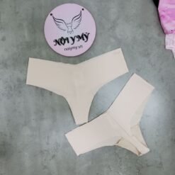 Quần lót Pink lọt khe thun lạnh không viền màu da nhạt 26827287