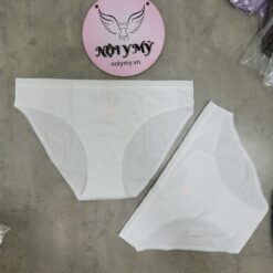 Quần lót Victoria’s Secret bikini thun seamless màu trắng 415968qbf