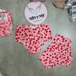 Quần lót Victoria Secret nửa mông thun lạnh không viền màu hồng cherry 416308r4q