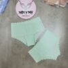 Quần lót Victoria Secret nửa mông thun lạnh không viền màu xanh mint 416309qfz