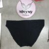 Quần lót Victoria’s Secret bikini cotton viền ren màu đen 417814qbf