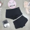 Quần lót Pink short cotton màu đen 416186qc5