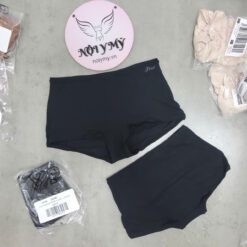 Quần lót Pink short cotton màu đen 416186qc5