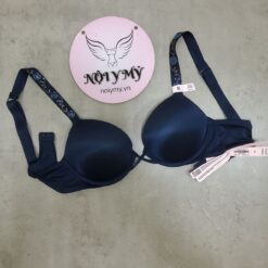 Áo lót Victoria Secret bombshell thun lạnh dây đính đá màu xanh biển nhạt 435094qd2