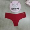 Quần lót Victoria Secret lọt khe không viền màu đỏ đô 424626