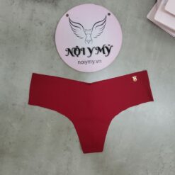 Quần lót Victoria Secret lọt khe không viền màu đỏ đô 424626