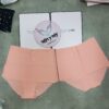 Quần lót Victoria Secret nguyên mông lưng cao thun lạnh không viền màu cam 426136qbe