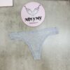 Quần lót Victoria Secret lọt khe thun cotton viền ren màu xám 418985qbv1 (Copy)