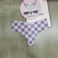 Quần lót Pink lọt khe thun lạnh không viền màu đen 416223qeb
