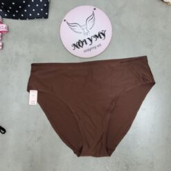 Quần lót Victoria Secret nguyên mông lưng cao không viền màu nâu 428716qg6