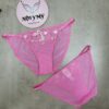 Quần lót Pink bikini ren lưới màu hồng tim 431003qax (Copy)