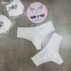 Quần lót Victoria’s Secret lọt khe thun lạnh không viền màu trắng 416297qbf