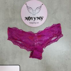 Quần lót Victoria Secret nửa mông ren màu tím hồng 422486qag (Copy)