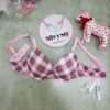Áo lót Pink nâng nhiều thun lạnh màu hồng caro 357700qkt (Copy)