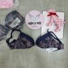Áo lót Pink nâng nhiều thun cotton viền ren màu xanh navy hoa 428206sp9