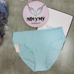 Quần lót Victoria Secret bikini thun lạnh không viền màu xanh biển 428716qg2