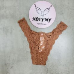 Quần lót Victoria Secret nửa mông ren lưng cao màu nâu 417745qd6 (Copy)